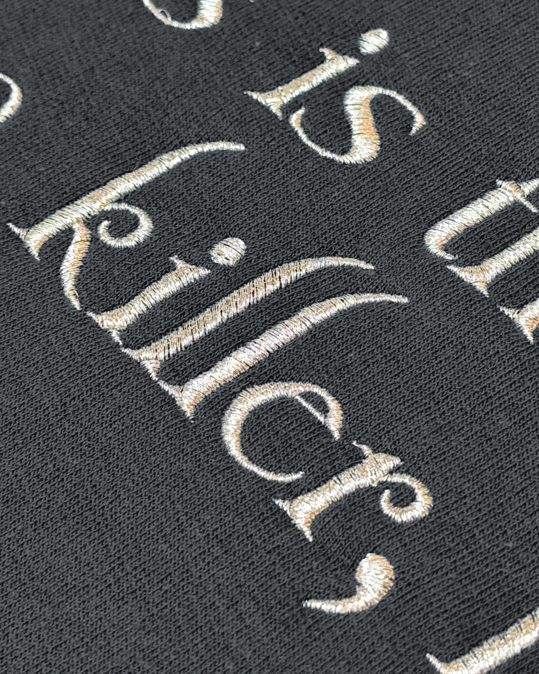 This Is The Skin Of A Killer, Bella embroidered sweatshirt