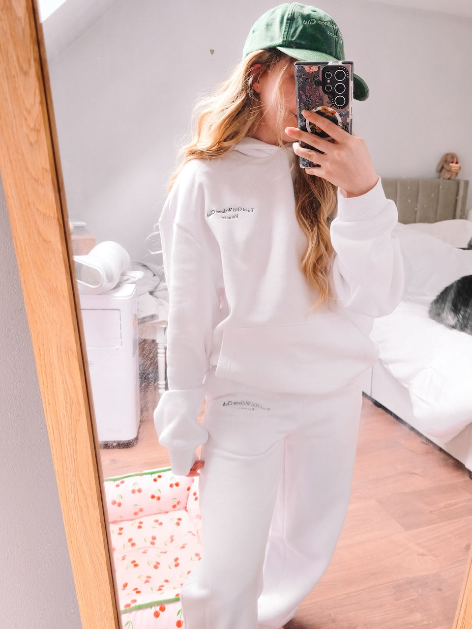Tired Girl Wellness Club Hoodie & Sweatpants matching set