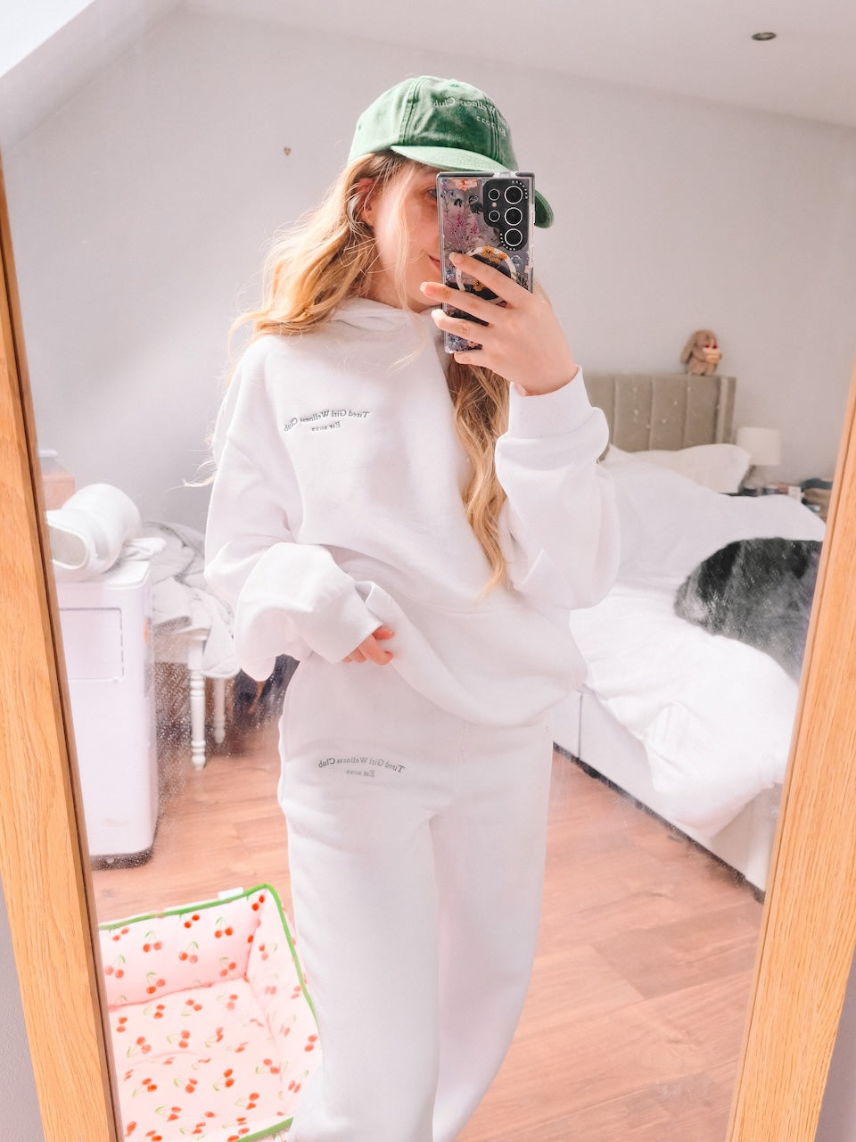 Tired Girl Wellness Club Hoodie & Sweatpants matching set