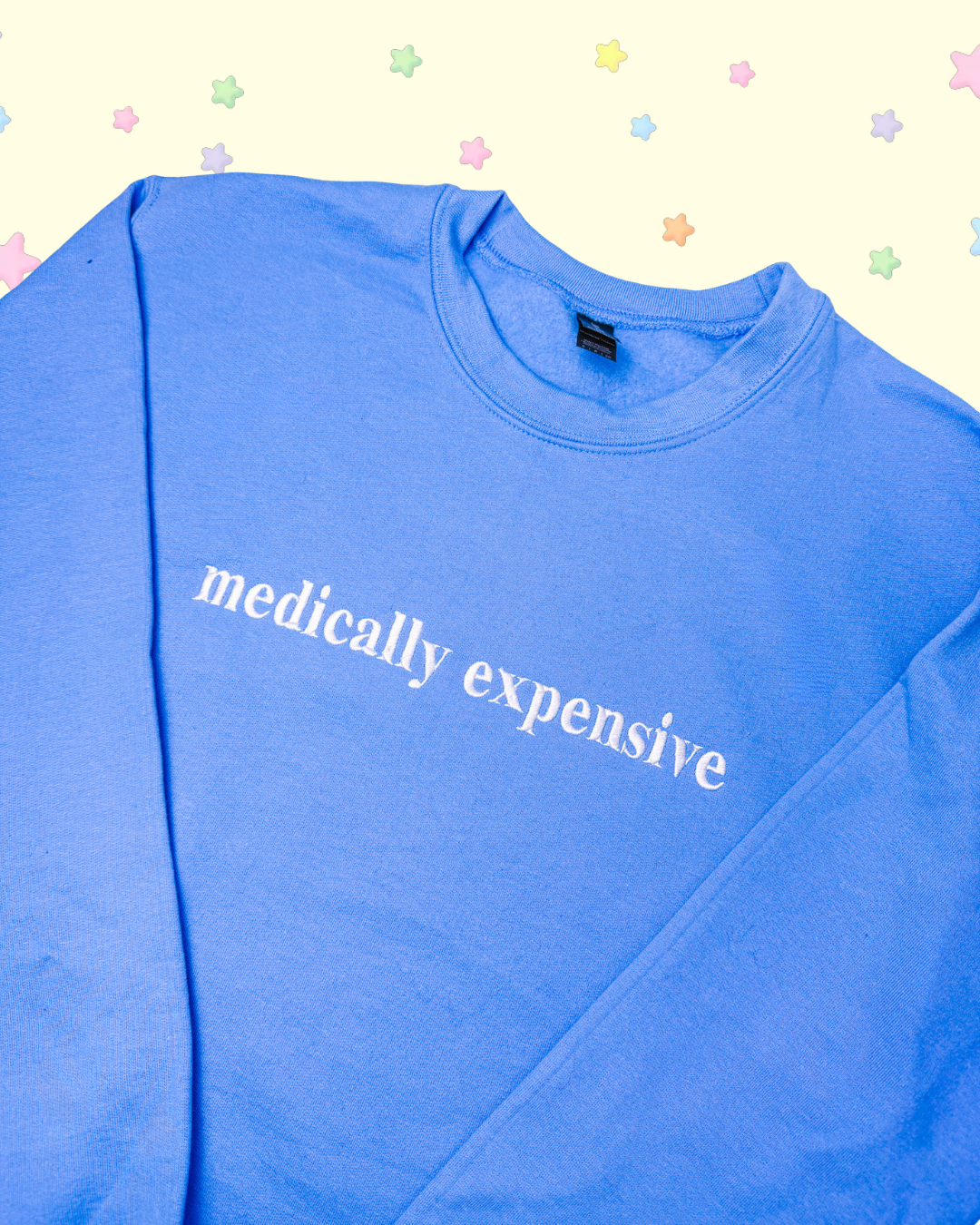 Medically Expensive embroidered sweatshirt