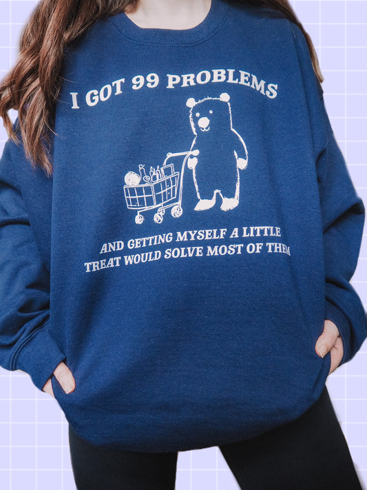 Lil Treat printed sweatshirt