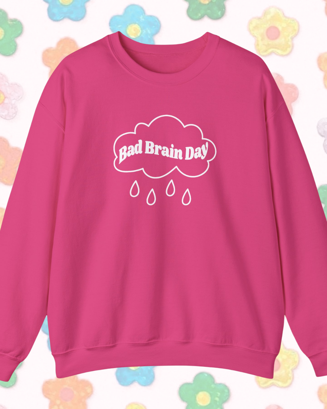 Bad Brain Day printed sweatshirt
