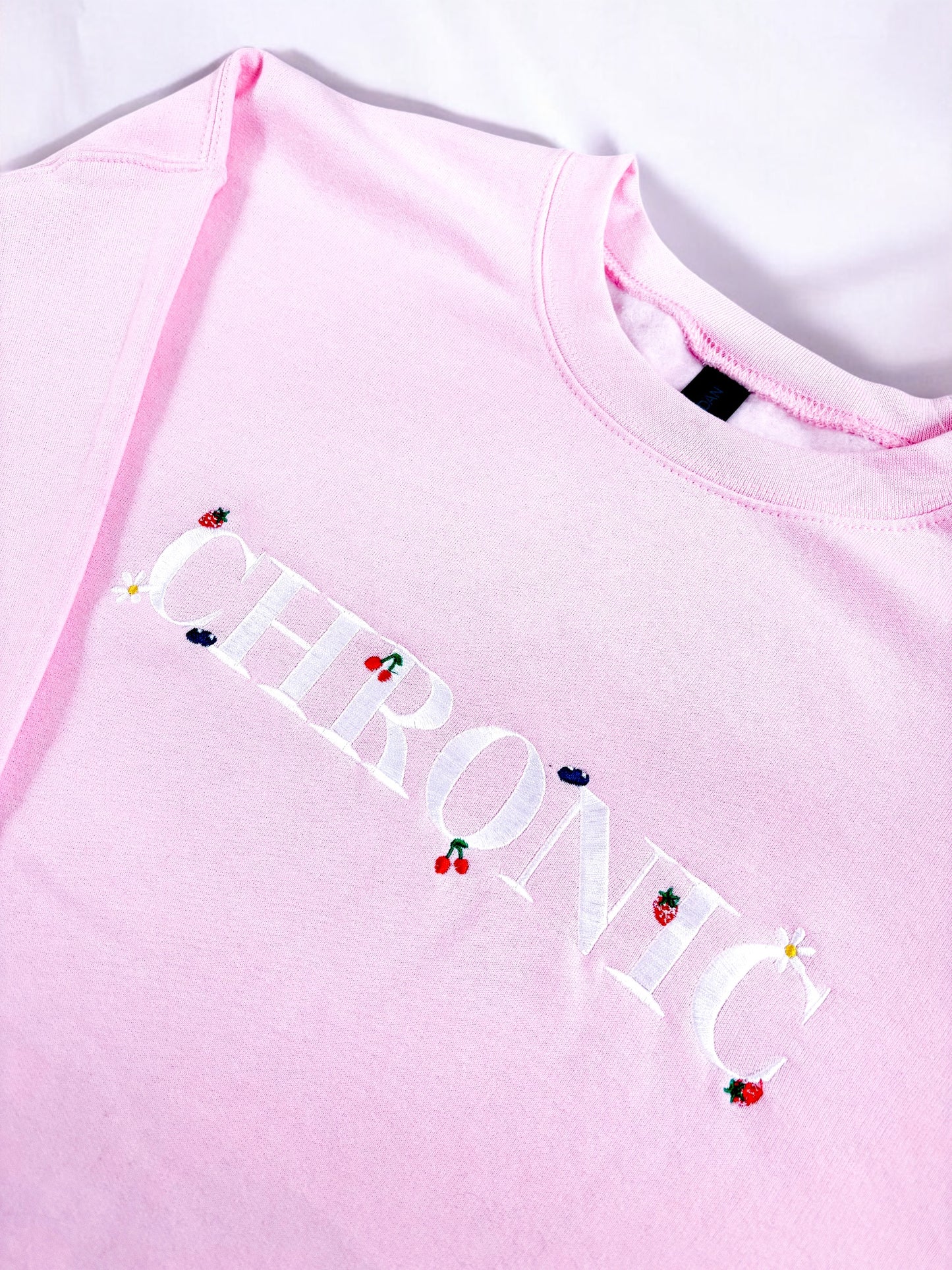 Chronic embroidered crewneck sweatshirt