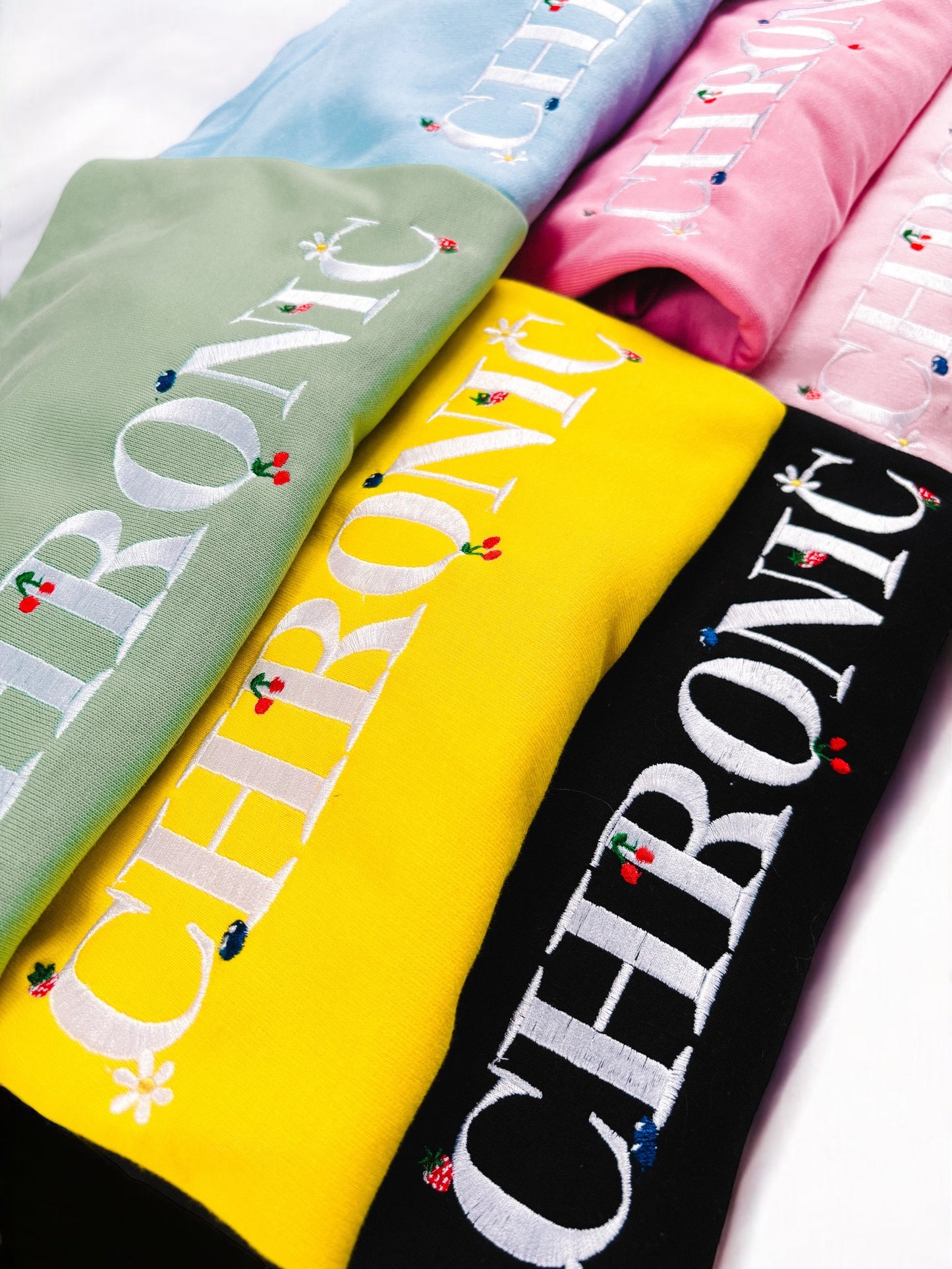 Chronic embroidered crewneck sweatshirt