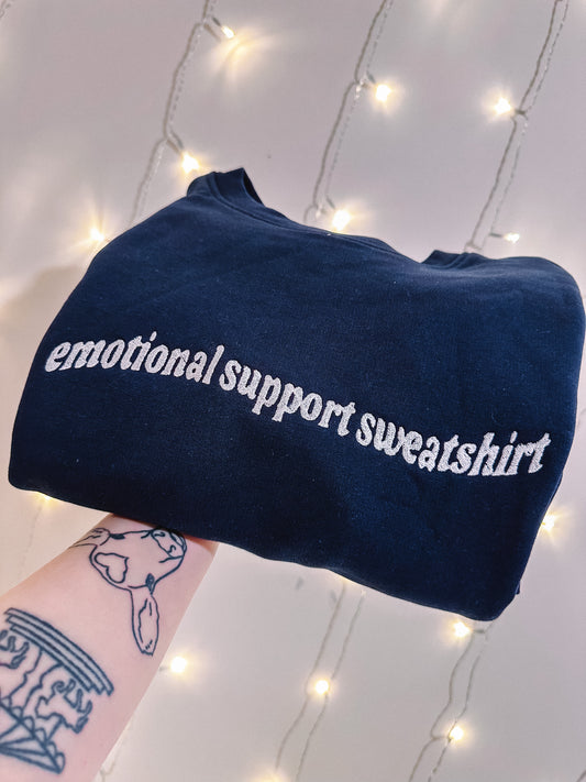 Emotional Support Sweatshirt crewneck