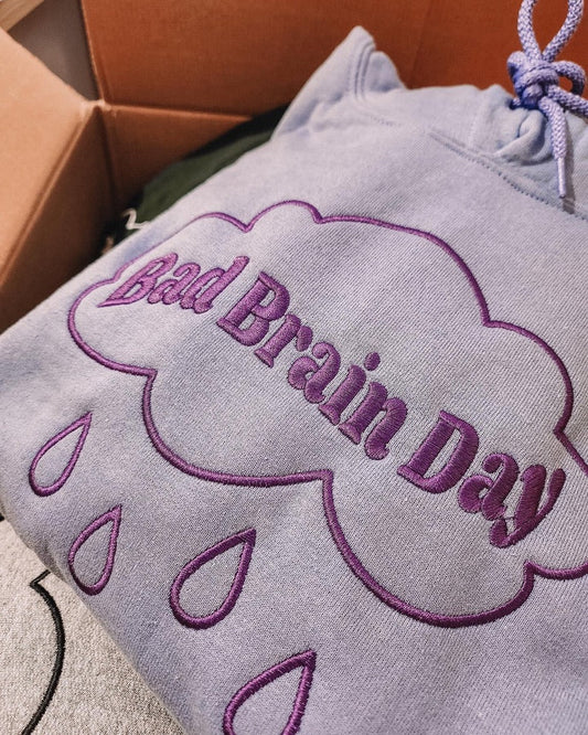 Premium Bad Brain Day hooded sweatshirt