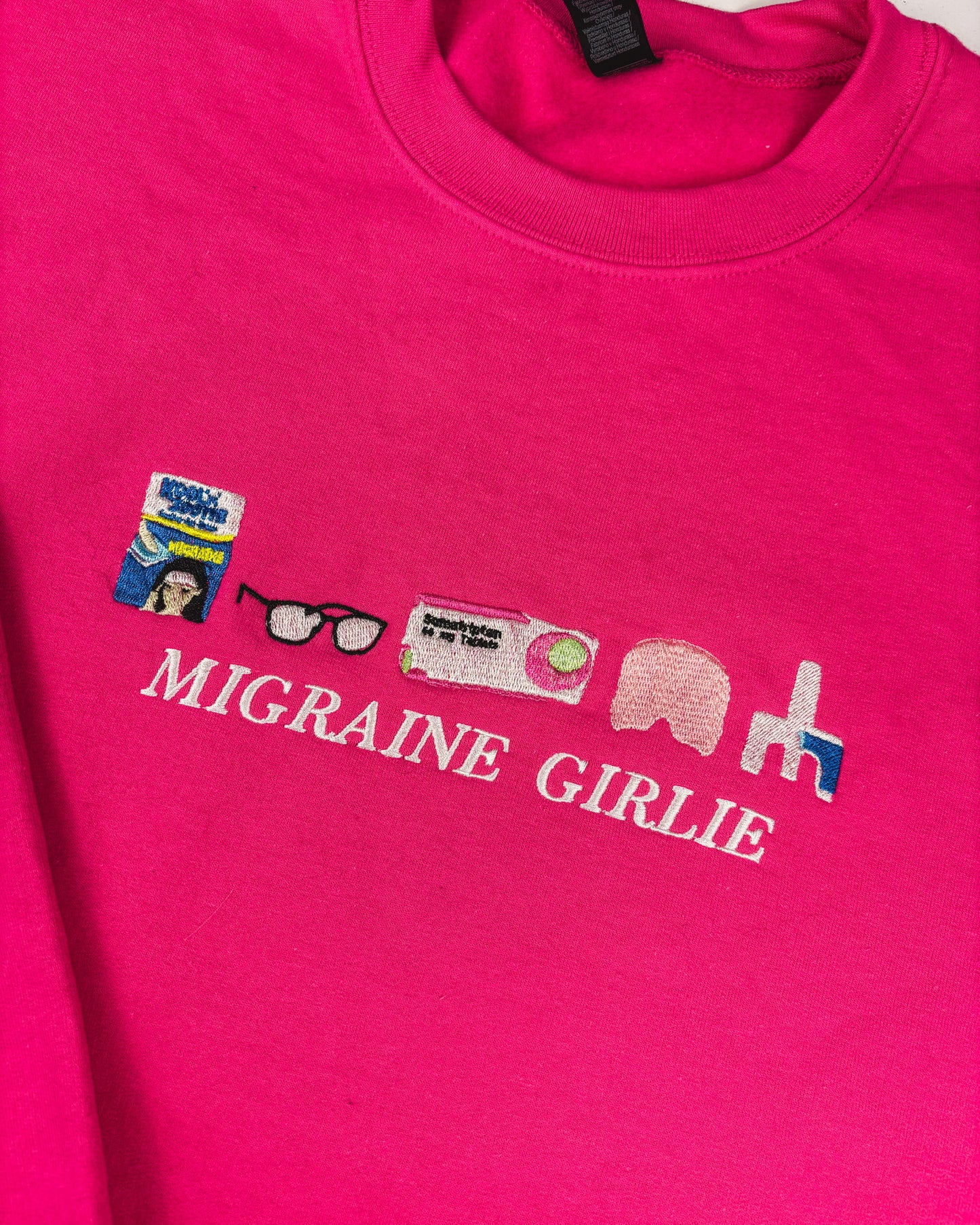 Migraine Girlie embroidered sweatshirt