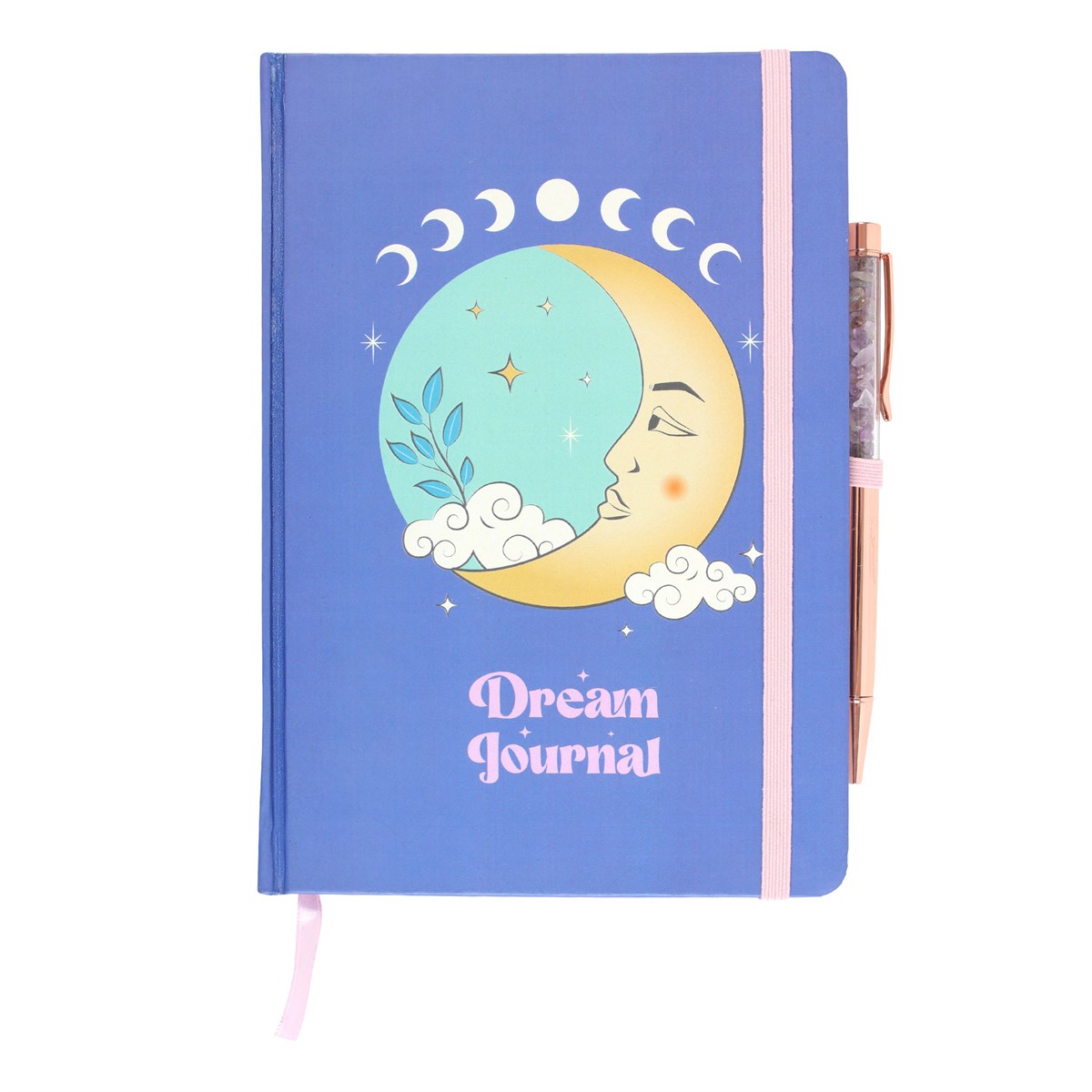 The Moon A5 Dream Journal w/ Amethyst Pen