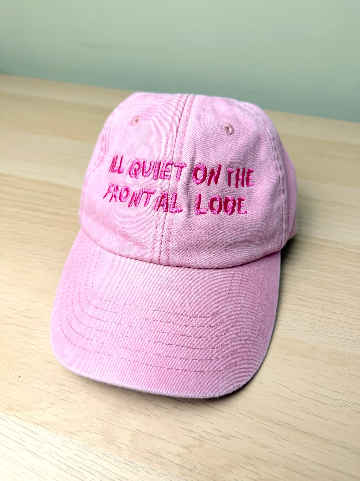 CLEARANCE All Quiet On The Frontal Lobe baseball cap