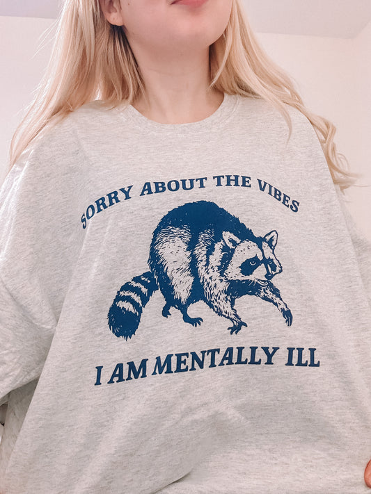 Sorry About The Vibes tee