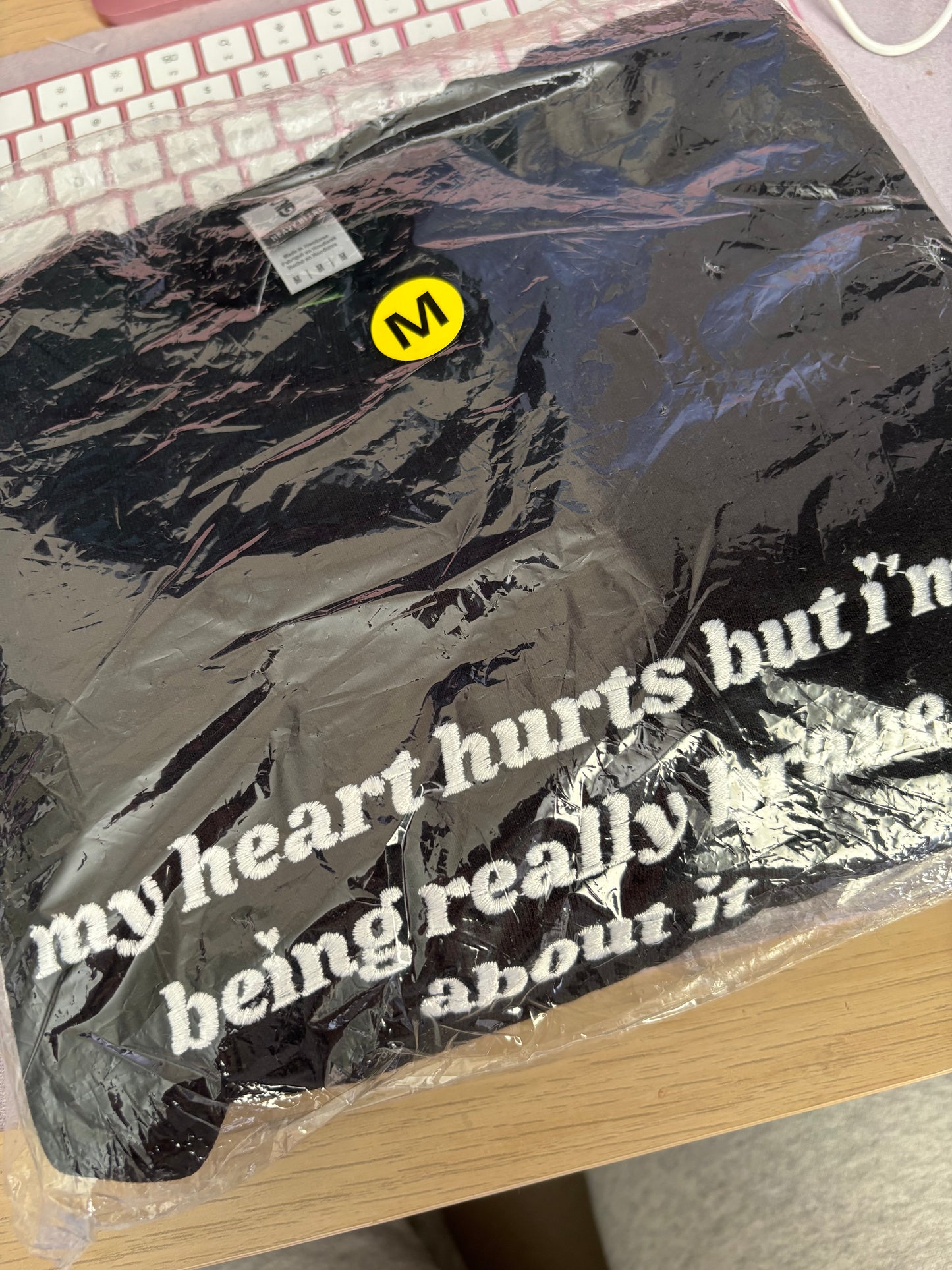 READY TO SHIP - My Heart Hurts sweatshirt - Tired Girl Apparel
