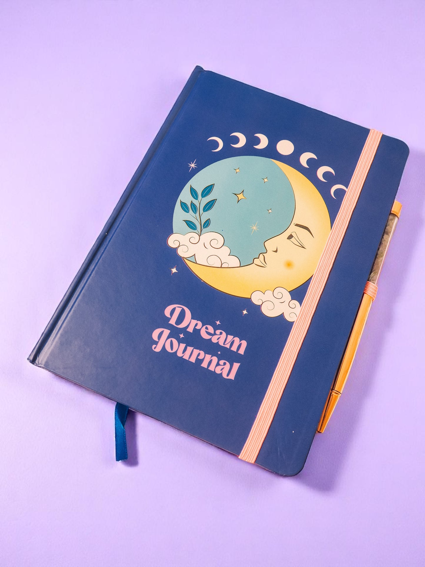 The Moon A5 Dream Journal w/ Amethyst Pen