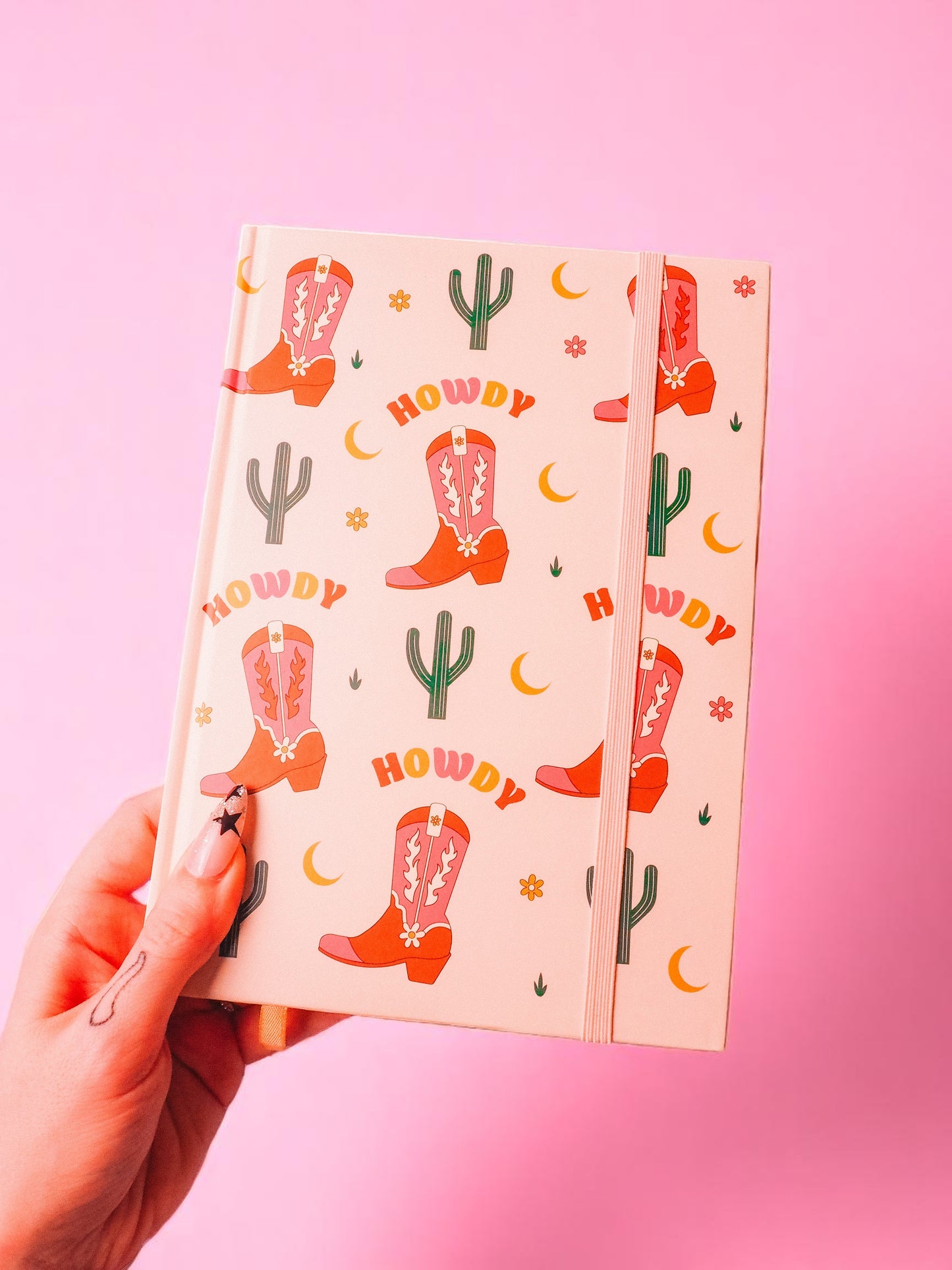 Howdy Cowgirl A5 Notebook