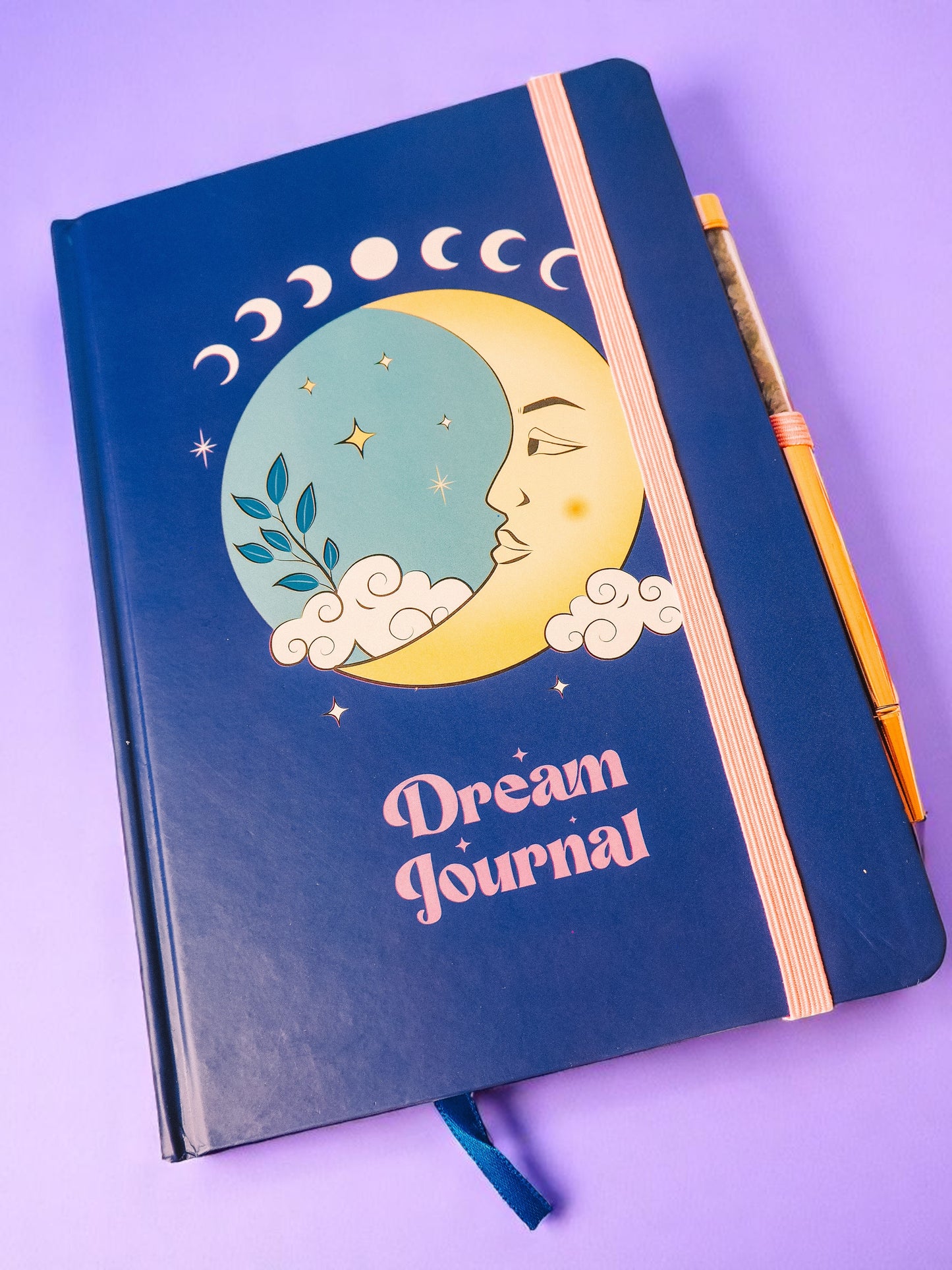 The Moon A5 Dream Journal w/ Amethyst Pen