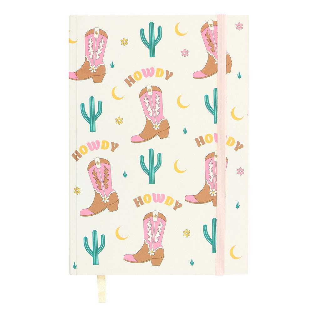 Howdy Cowgirl A5 Notebook