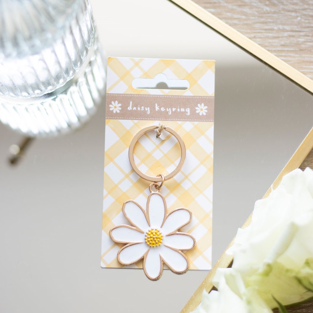 Daisy keyring