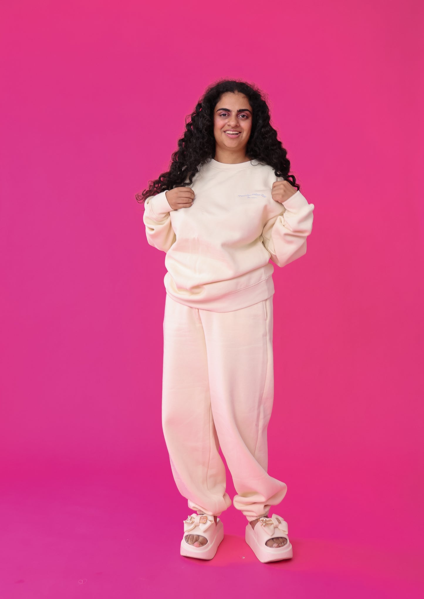 Tired Girl Wellness Club Crewneck & Sweatpants matching set - Tired Girl Apparel