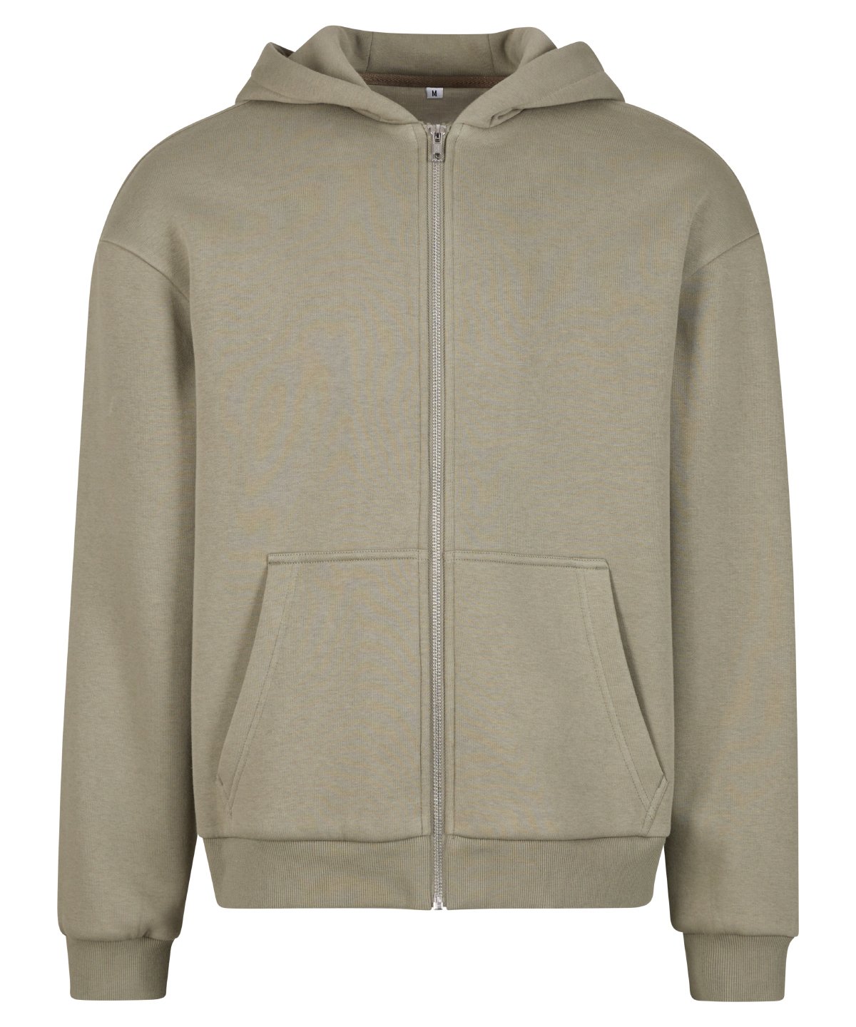 Tired Girl Wellness Club embroidered zipped hooded sweatshirt