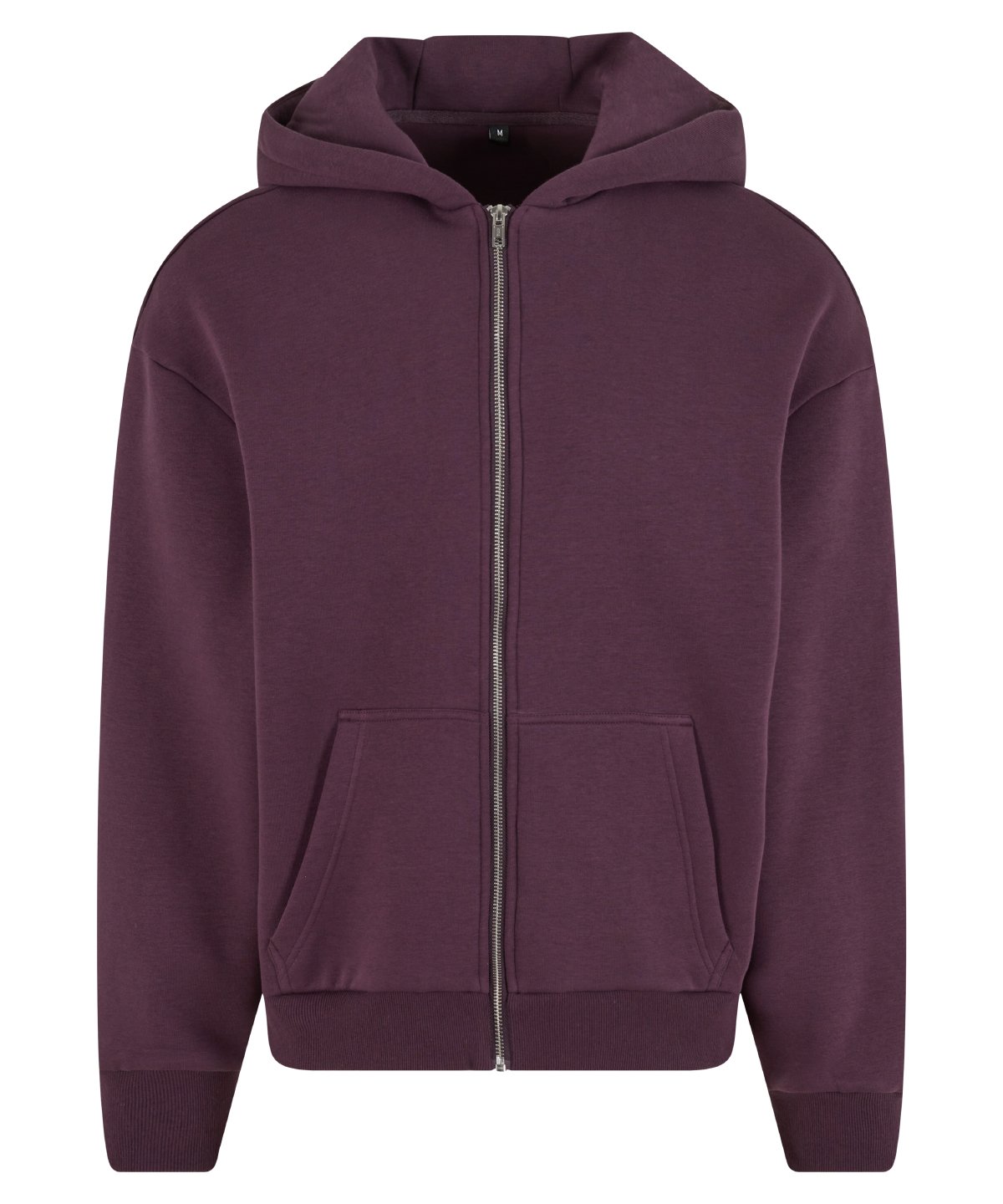 Tired Girl Wellness Club embroidered zipped hooded sweatshirt