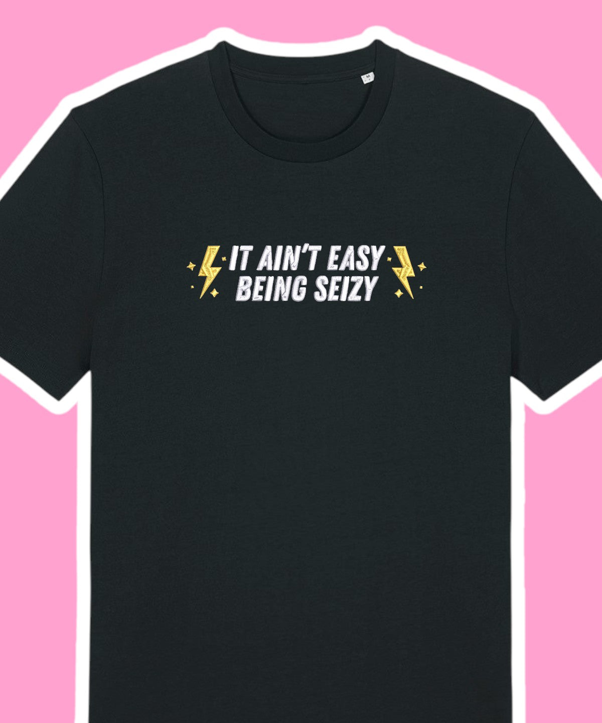 It Ain't Easy Being Seizy embroidered t-shirt