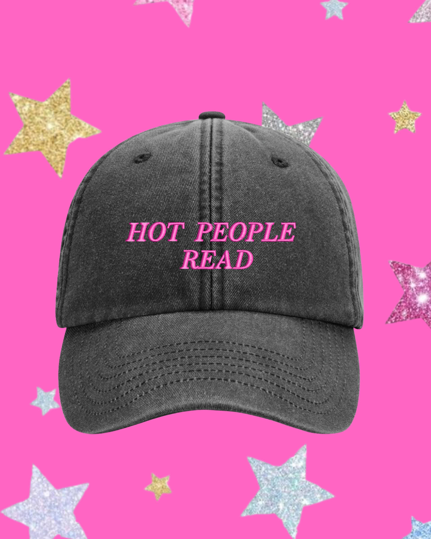 Hot People Read baseball cap