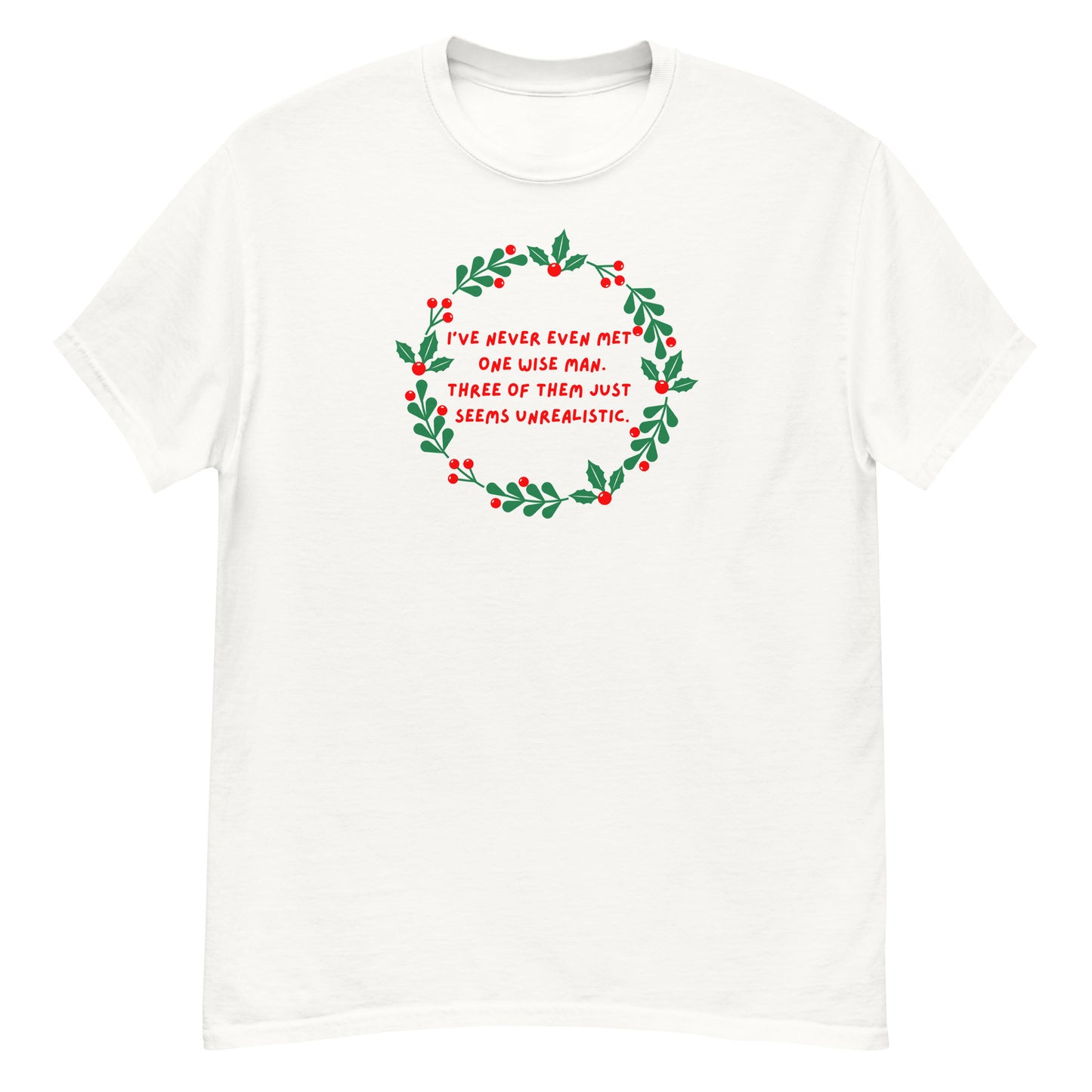 Three Wise Men printed t-shirt - Tired Girl Apparel