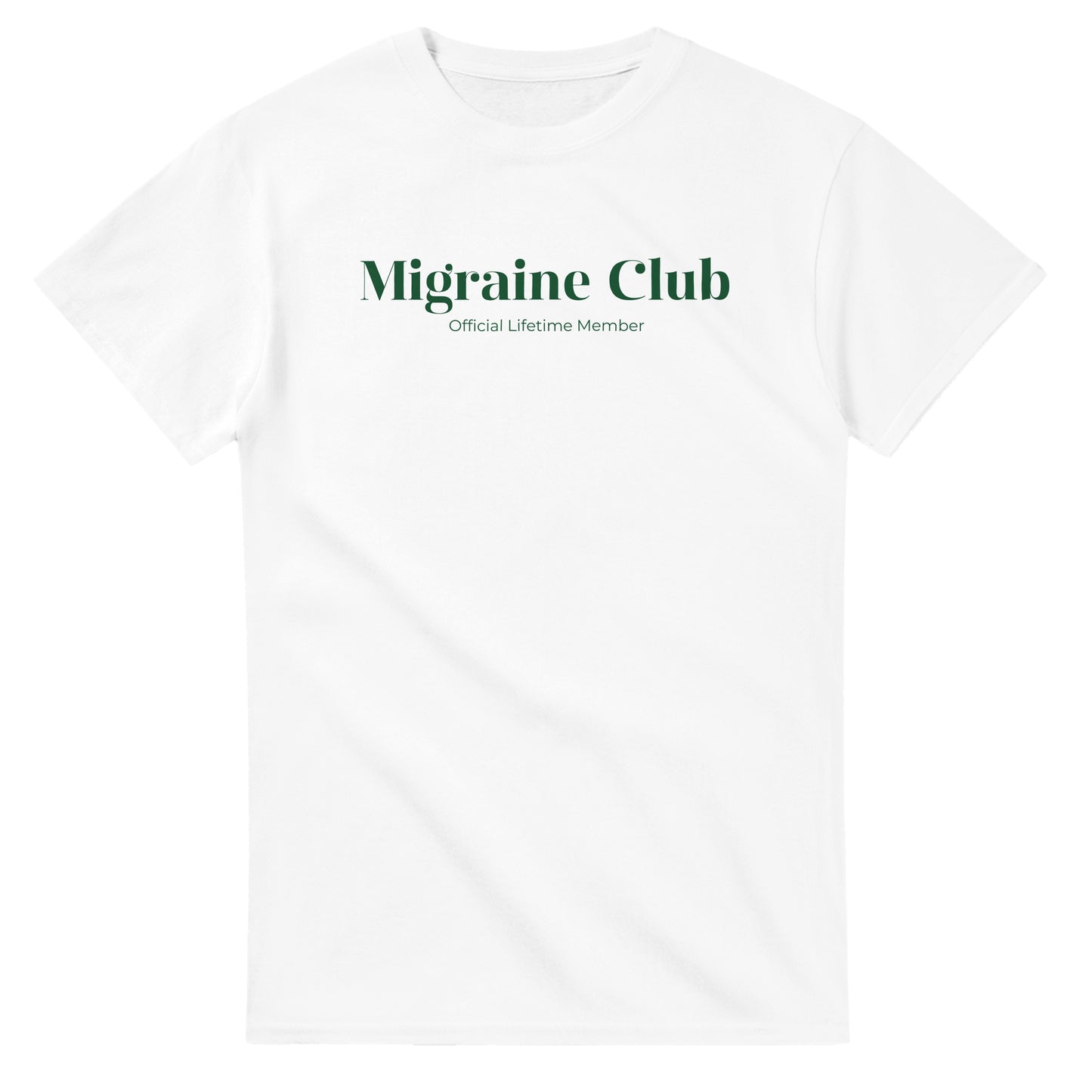 Migraine Club printed tee - Tired Girl Apparel