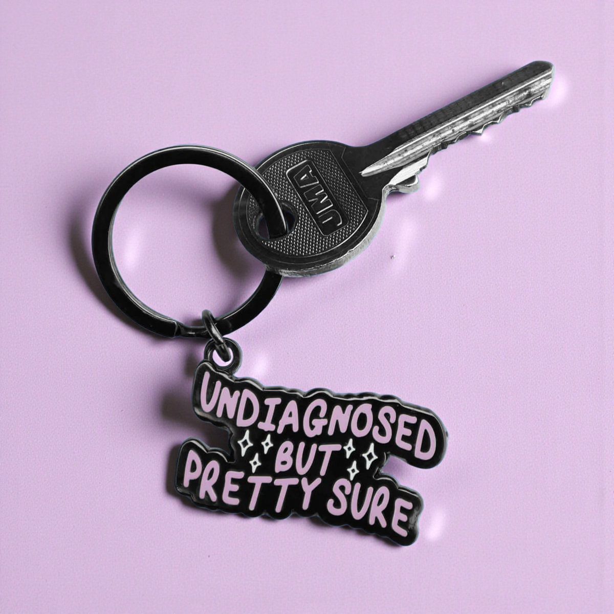 Undiagnosed But Pretty Sure keyring
