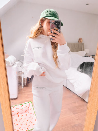 Tired Girl Wellness Club Hoodie & Sweatpants matching set