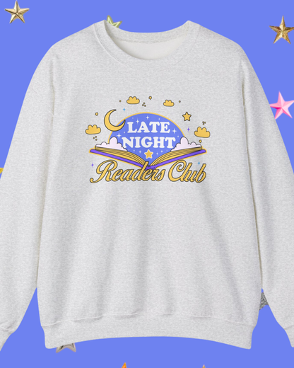 Late Night Readers Club printed sweatshirt