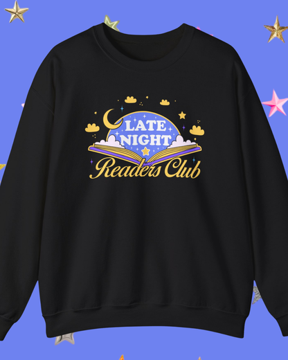 Late Night Readers Club printed sweatshirt