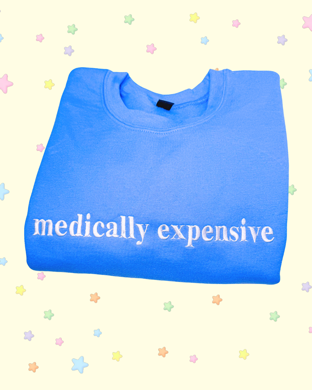 Medically Expensive embroidered sweatshirt