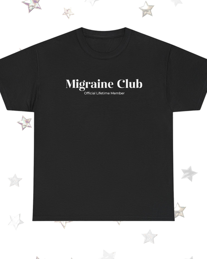 Migraine Club printed tee