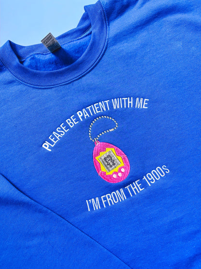I'm From The 1900s embroidered crewneck sweatshirt