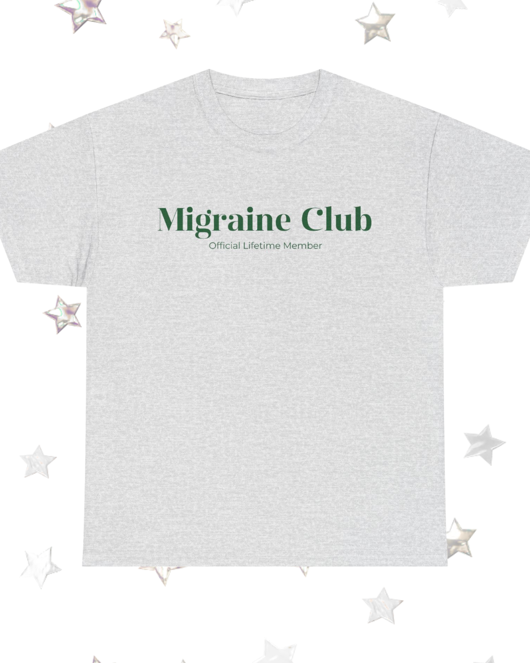 Migraine Club printed tee