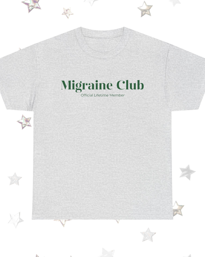 Migraine Club printed tee