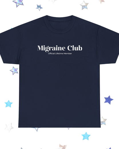 Migraine Club printed tee