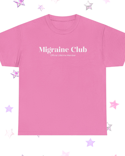 Migraine Club printed tee