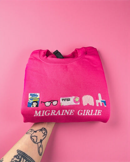 Migraine Girlie embroidered sweatshirt
