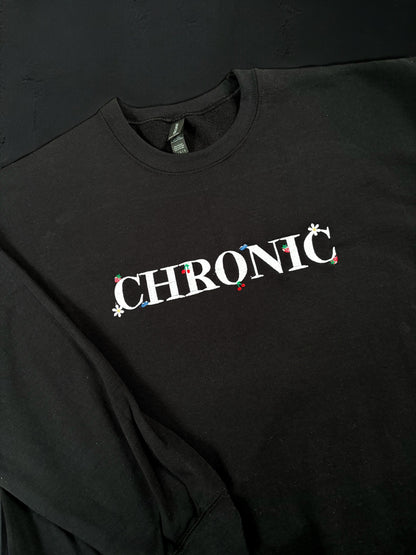 Chronic embroidered crewneck sweatshirt