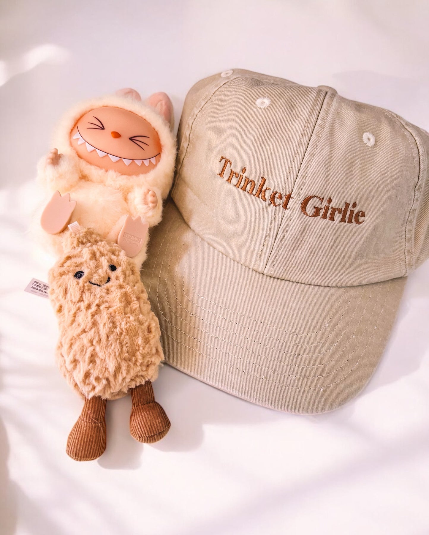 Trinket Girlie embroidered baseball cap
