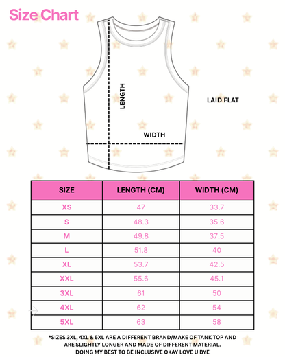 Certified Dizzy Girl embroidered tank top