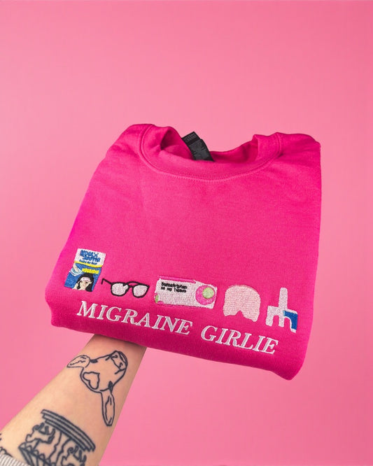 Migraine Girlie embroidered sweatshirt