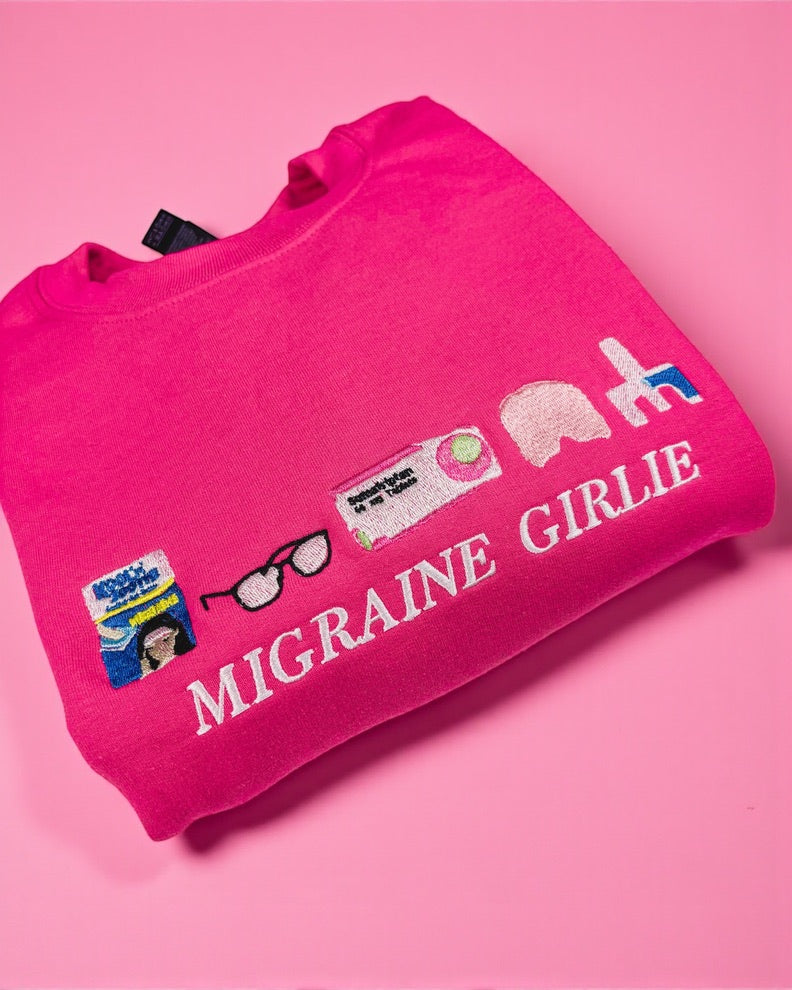 Migraine Girlie embroidered sweatshirt