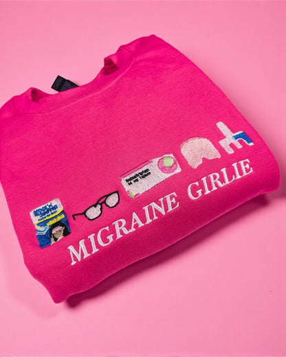 Migraine Girlie embroidered sweatshirt