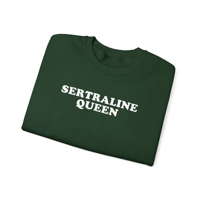 Sertraline Queen embroidered sweatshirt