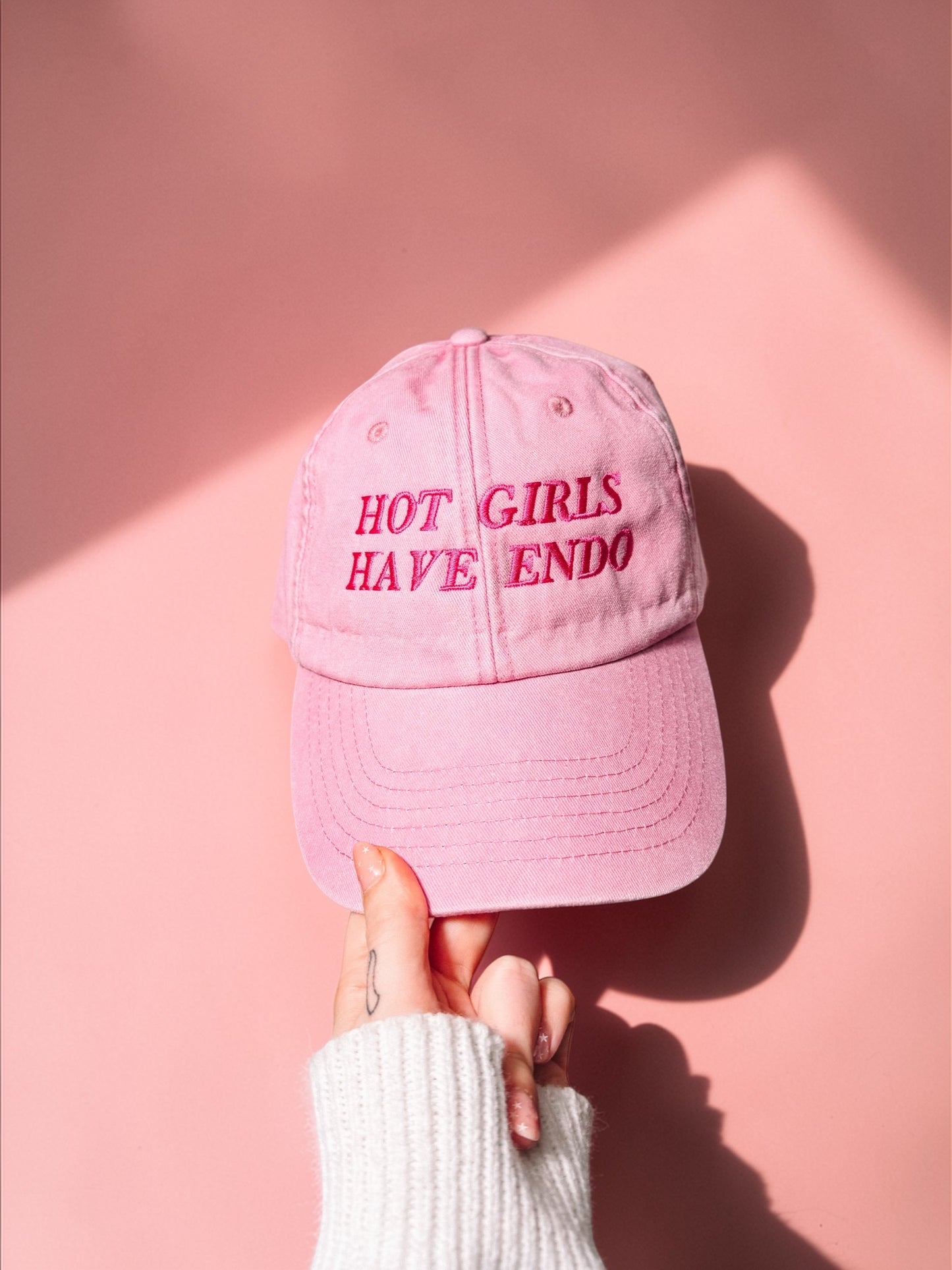 Hot Girls Have Endo baseball cap
