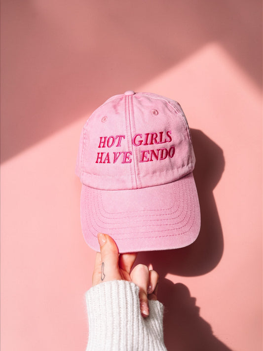 Hot Girls Have Endo baseball cap