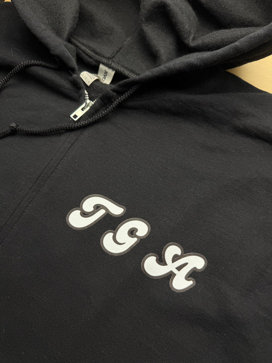 CLEARANCE Allergy Club zip hooded sweatshirt - Tired Girl Apparel