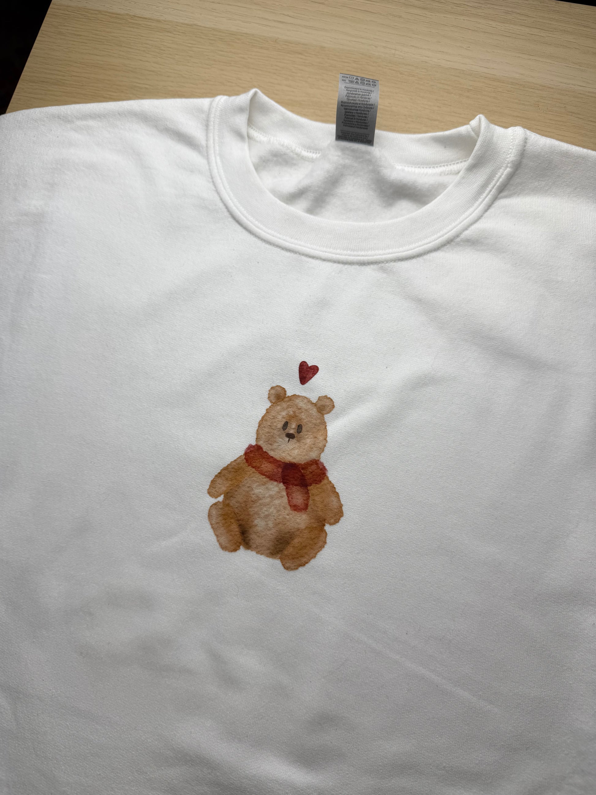 CLEARANCE Barnaby Bear sweatshirt - Tired Girl Apparel